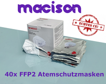 Lade das Bild in den Galerie-Viewer, Premium Atemschutzmaske New Lison FFP2 (wieder verfügbar)
