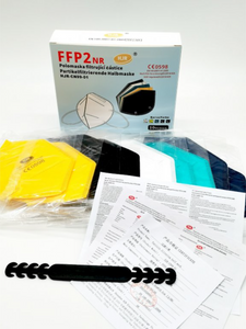Atemschutzmaske FFP2 bunt - HJR 20 Stück